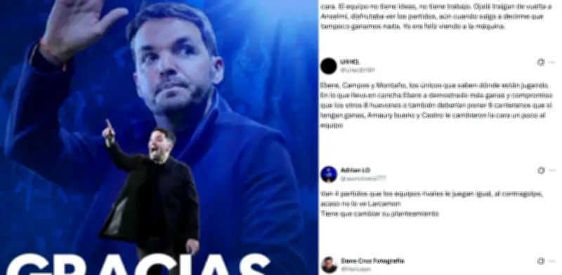 Afición de Cruz Azul estalla y exige la salida inmediata de Nicolás Larcamón