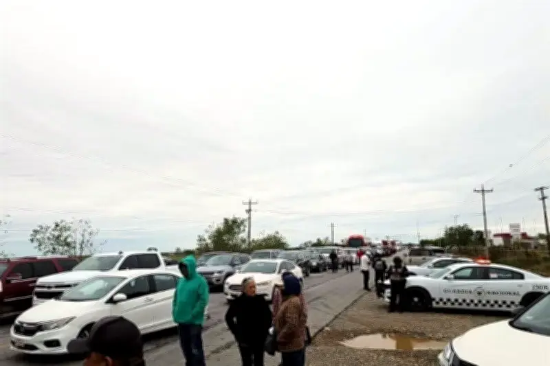 Agricultores de Tamaulipas Bloquean Ruta Comercial Hacia Estados Unidos
