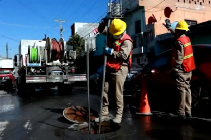 Aguas y Drenajes de Monterrey atiende 26 mil reportes de fugas y fallas en el servicio