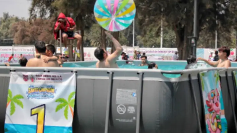 Albercas Gratuitas del 'Santo Chapuzón Vacacional' en CDMX Cierran Hoy por Mantenimiento