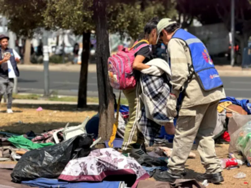 Alcaldía Cuauhtémoc interviene 48 puntos con campamentos de personas en calle