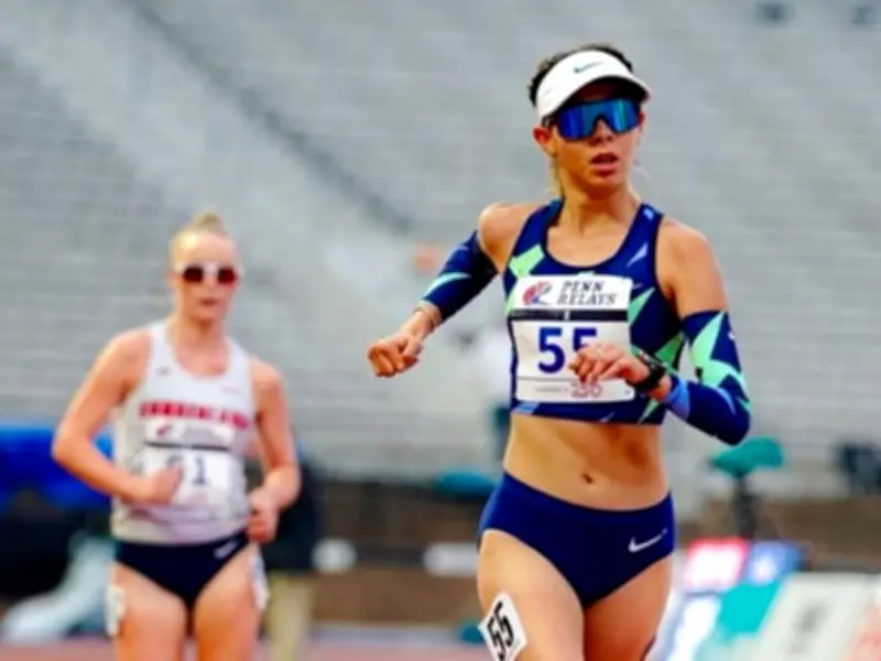 Alegna González inicia 2026 con oro y récord mexicano en 5000m marcha