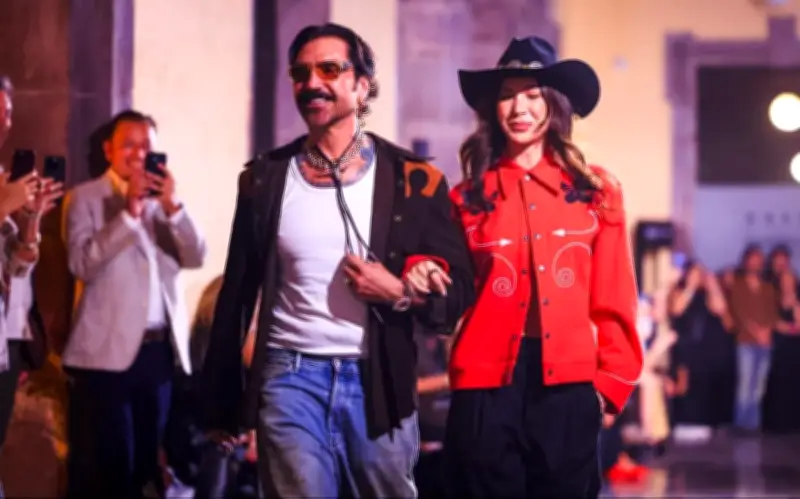 Alejandro Fernández fusiona el rancho y la moda con su marca Arre en Fashion Week México