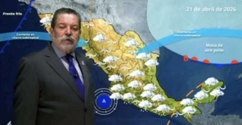 Alerta Meteorológica: Nueve Estados con Lluvias Fuertes y Granizo este Martes