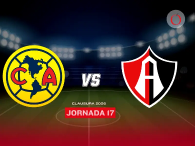 América vs Atlas HOY: horario y canal para el cierre del Clausura 2026