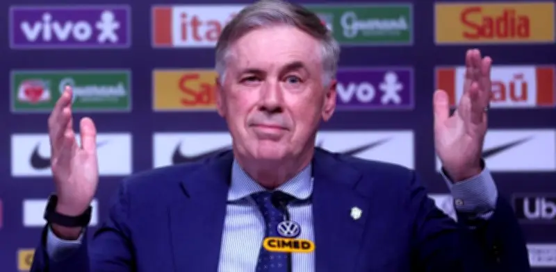Ancelotti renovará con Brasil hasta el Mundial 2030: estabilidad para la 'Canarinha'