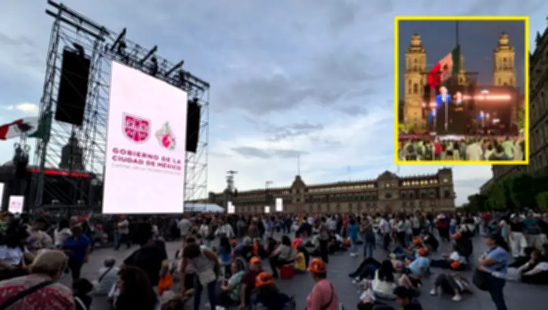 Andrea Bocelli Inicia Concierto Gratuito en el Zócalo de la CDMX con Invitados Especiales