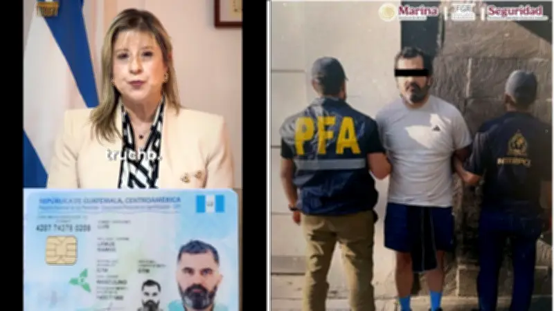 Argentina: Farías Laguna entró con identidad falsa, no es refugio de criminales