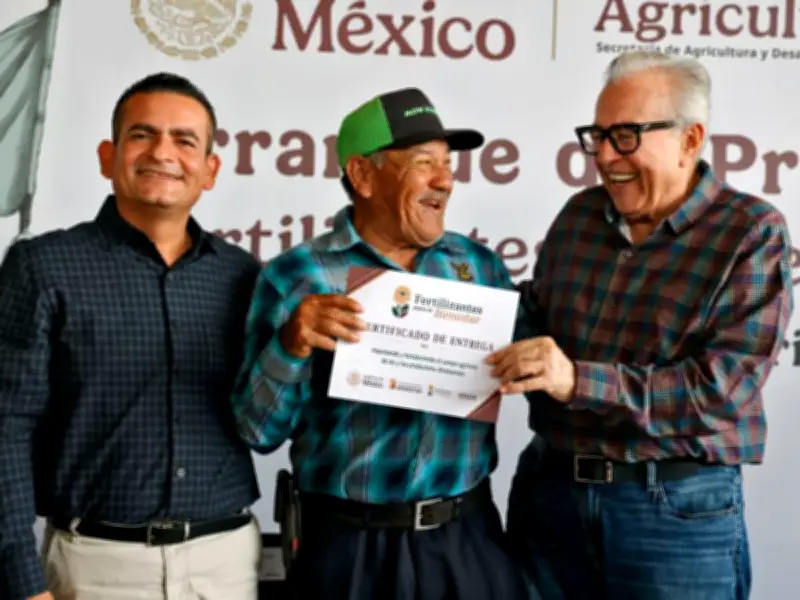 Arranca en Sinaloa programa de fertilizantes para 60 mil productores