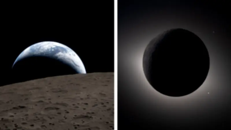 Artemis II Revela Imágenes Inéditas del Lado Oscuro de la Luna y un Eclipse Solar