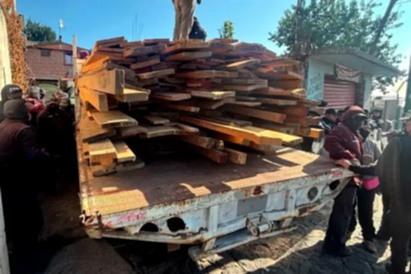 Aseguran aserraderos clandestinos en el Ajusco