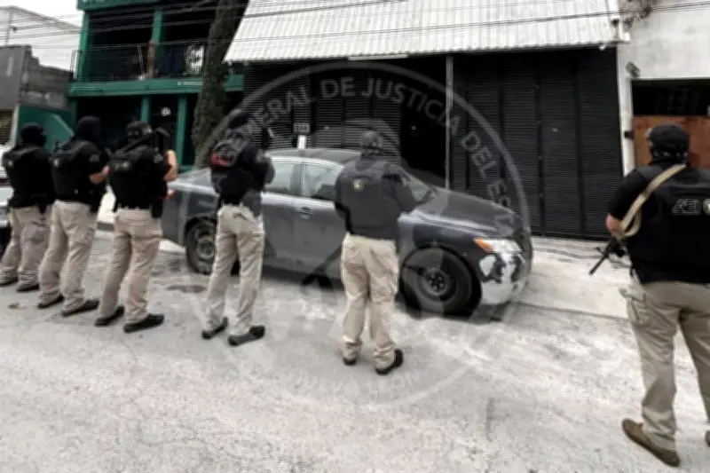 Aseguran drogas en cateo por indagatoria de homicidio en Nuevo León
