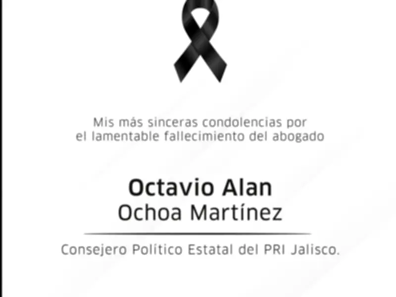 Asesinan a consejero del PRI Jalisco en ataque de sicarios frente a bufete jurídico