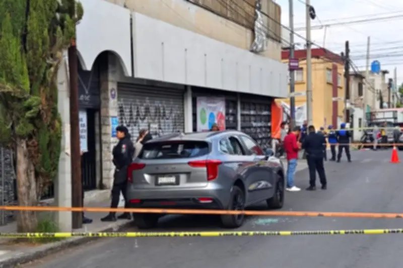 Atacan a conductor de Sarah Bustani en Iztacalco: balacera en plena calle