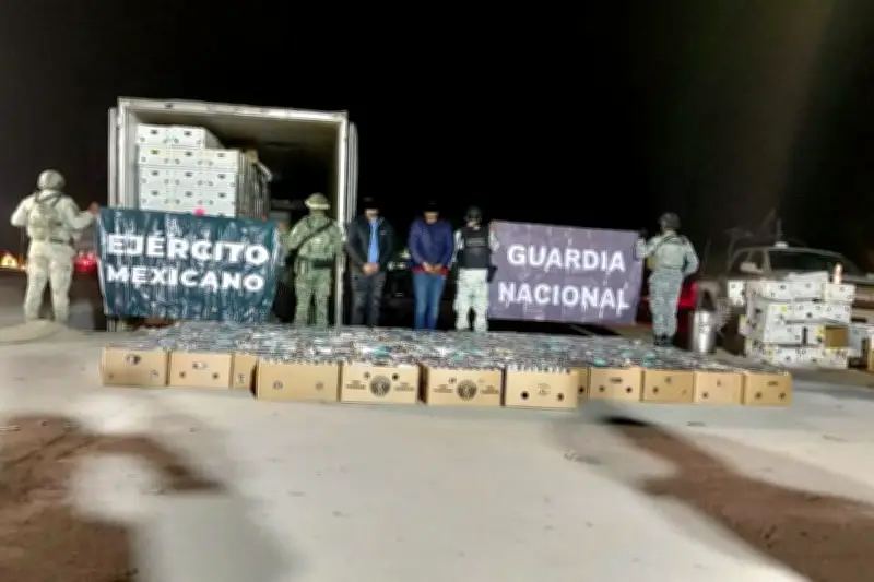 Autoridades aseguran casi dos toneladas de cocaína en Sonora en operativo antinarcótico