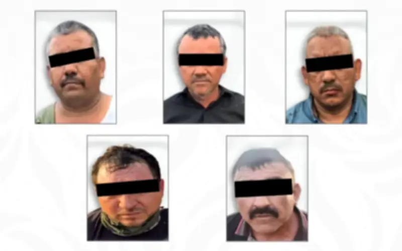 Autoridades detienen a cinco miembros de 'Los Chapitos' en Sinaloa tras operativo aéreo y terrestre