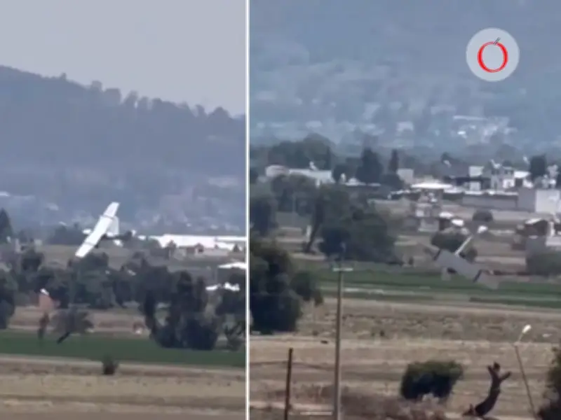Avioneta se desploma en Puebla: Tres fallecidos y un herido grave en Huejotzingo