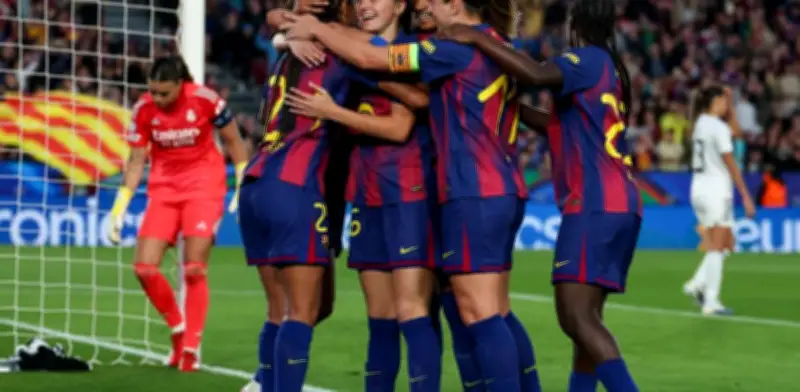 Barcelona Femenil aplasta al Real Madrid en un Camp Nou con récord de asistencia