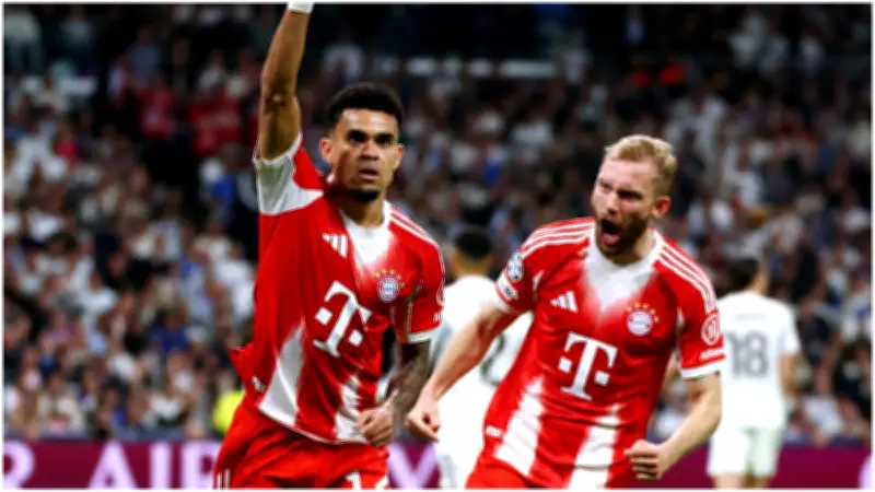 Bayern Munich vence al Real Madrid en Champions con gol de Luis Díaz