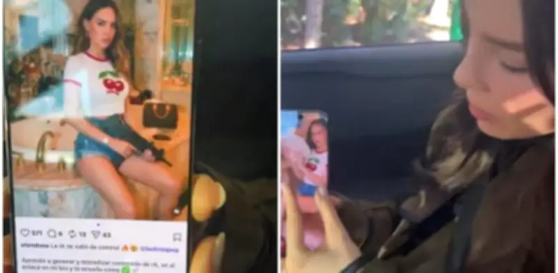 Belinda reacciona con humor a imágenes de IA que la muestran 'buchona' y se viralizan