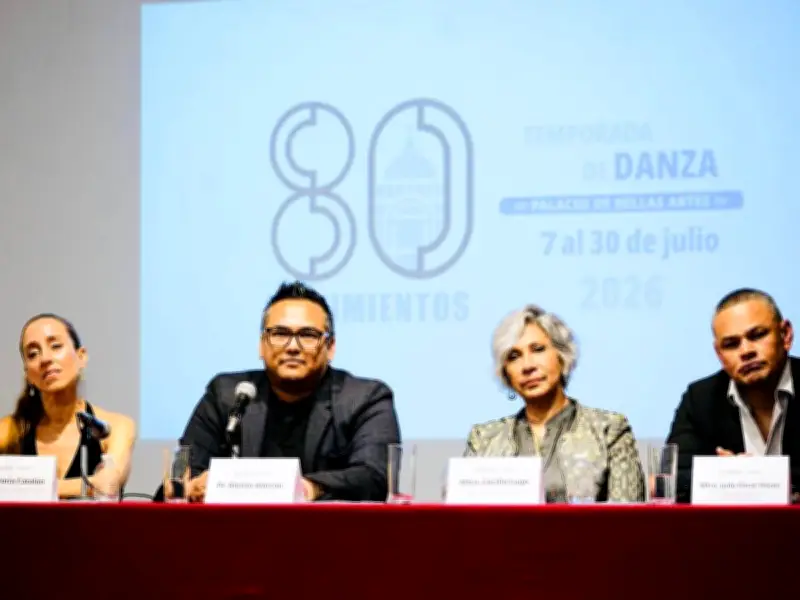 Bellas Artes celebra '80 Movimientos', un diálogo entre tradición y vanguardia en la danza mexicana