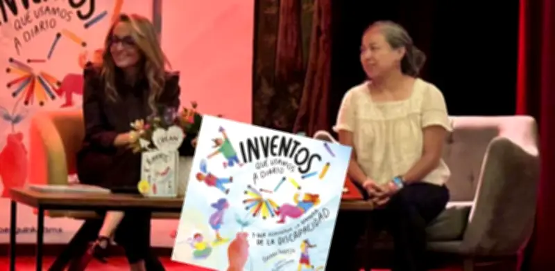 Bárbara Anderson lanza libro sobre inventos que surgieron de la discapacidad