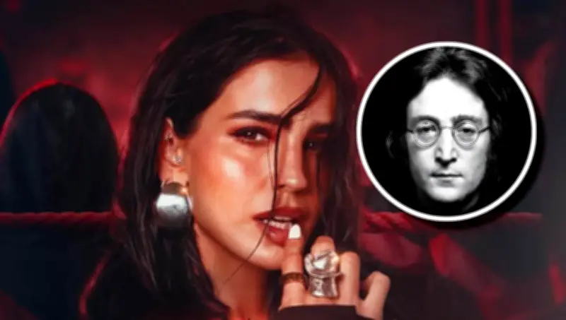 Bárbara de Regil confunde a Jimmy Lennon Jr. con John Lennon en Supernova