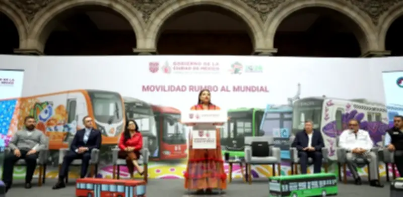 Brugada promete obras de movilidad listas para mayo previo al Mundial 2026