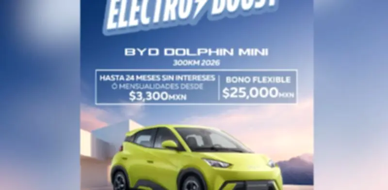 BYD Dolphin Mini: el auto eléctrico que democratiza la movilidad urbana en México