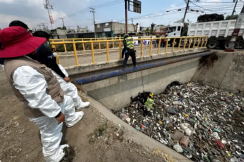Canal de Ecatepec, usado como fosa clandestina para desaparecidos