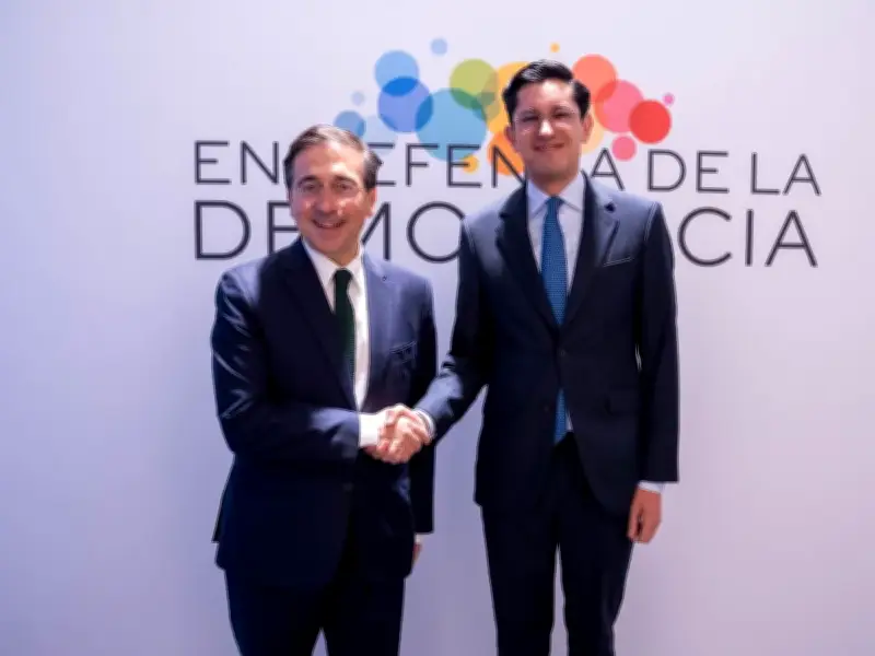 Canciller Velasco avanza en Bruselas la actualización del Acuerdo México-UE