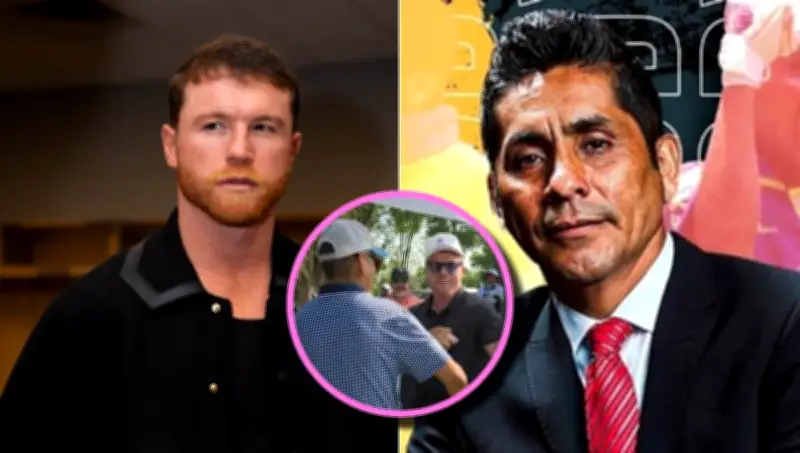Canelo se burla de Jorge Campos: '¿Ya te cansaste, güey?' en encuentro viral