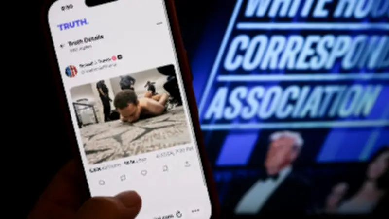 Caos en cena de corresponsales: disparos y evacuación de Trump