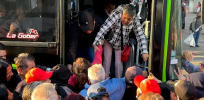 Caos en Metro Línea 2: Cierran 3 estaciones y colapsan camiones RTP en Jueves Santo