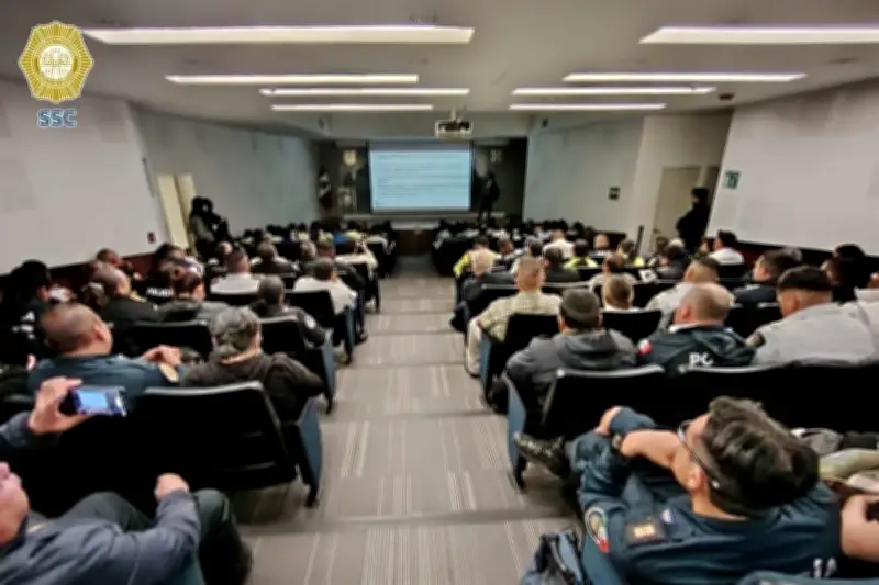 Capacitan a policías de la CDMX sobre protocolos de trato a diplomáticos por el Mundial