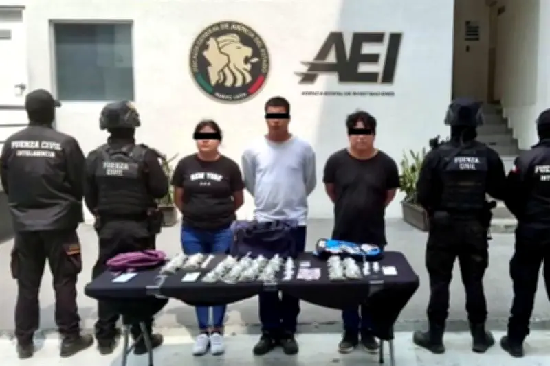 Capturan a 3 por generar violencia en Pesquería