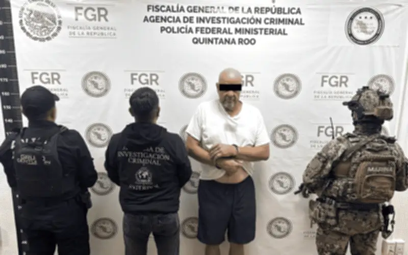Capturan a 'Milo', cerebro financiero de mafia cubano-americana en Quintana Roo