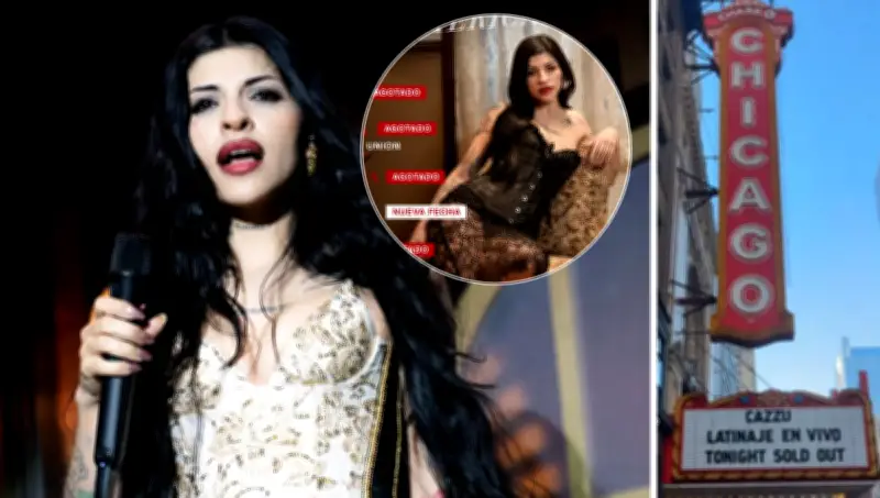 Cazzu triunfa con lleno total en el Chicago Theatre de Estados Unidos