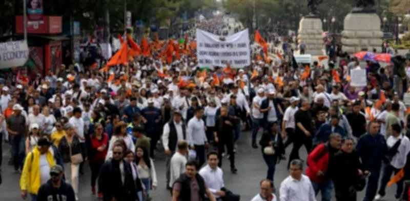 CDMX: 4 Marchas y Manifestaciones Colapsarán Vialidades este Miércoles 8 de Abril