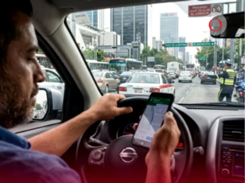 CDMX endurece sanciones por usar celular al volante: multas, puntos y retención vehicular