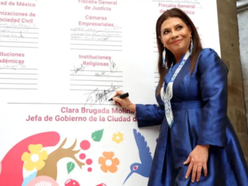 CDMX formaliza Pacto contra la Extorsión con aumento del 45% en detenciones y reformas legales