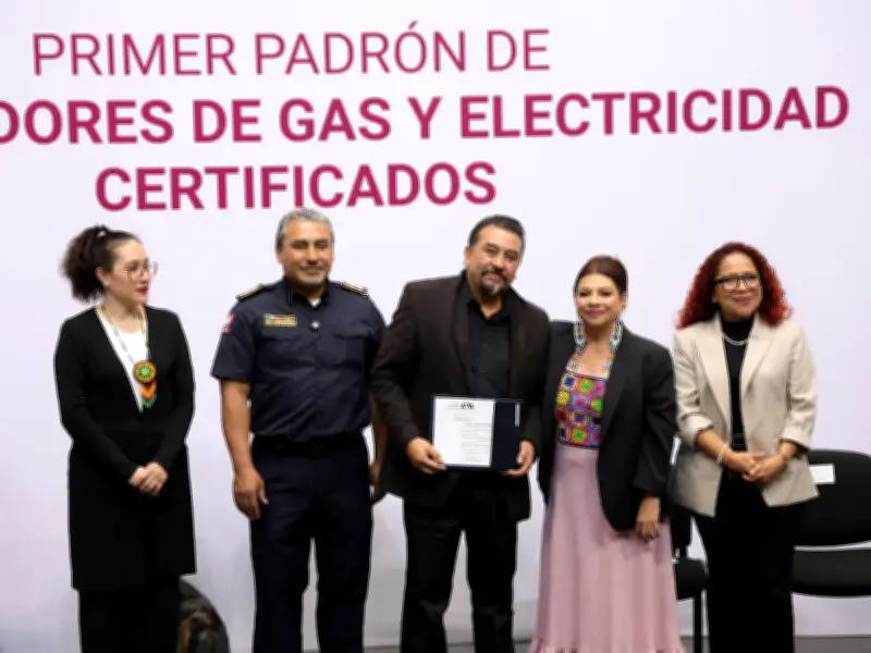 CDMX lanza padrón público de instaladores certificados para prevenir incendios en viviendas