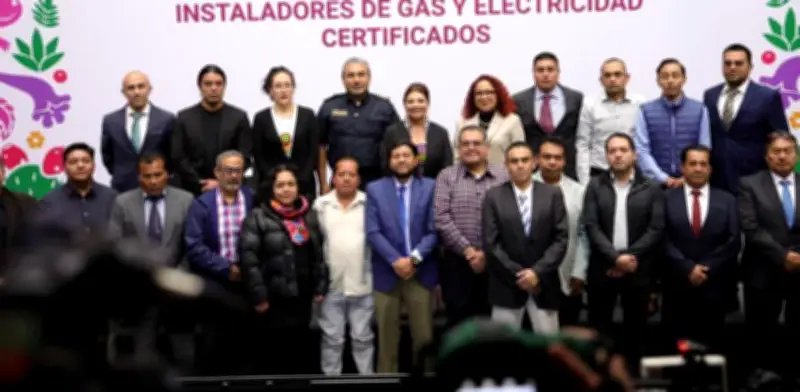 CDMX lanza primer padrón nacional de instaladores certificados de gas y electricidad