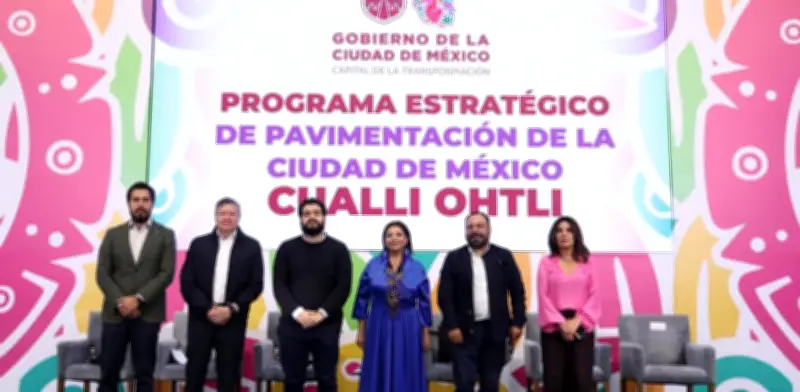 CDMX supera 2.8 millones de m² pavimentados con programa Cualli Ohtli