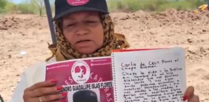 Ceci Flores envía carta a 'El Chapo' pidiendo información sobre su hijo y otros desaparecidos