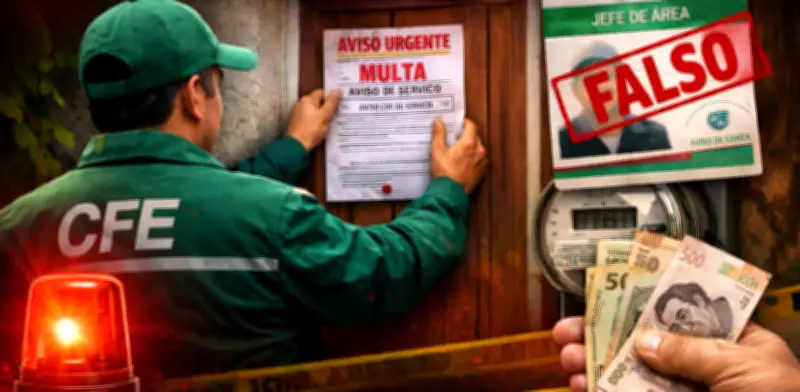 CFE alerta sobre estafa casa por casa: falsos trabajadores extorsionan con multas y cortes