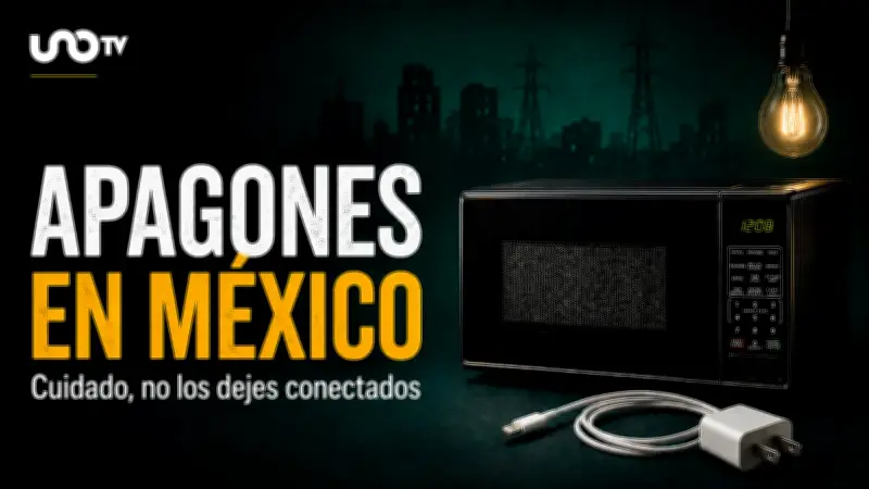 CFE explica cómo ahorrar luz y proteger aparatos ante apagones en México
