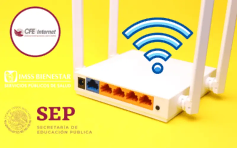 CFE, IMSS Bienestar y SEP amplían red de internet gratuito en México para 2026