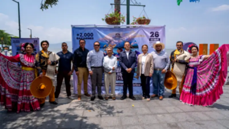 Chapala se prepara para la gran fiesta cultural con más de 2,000 bailarines