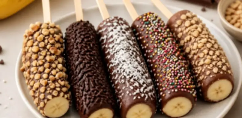 Chocobananas: el postre helado fácil y nutritivo para el calor